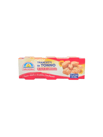 frinsa italia categorie conserve tonno trancetti di tonno in olio di girasole cluster 3 x 70 salvora 0