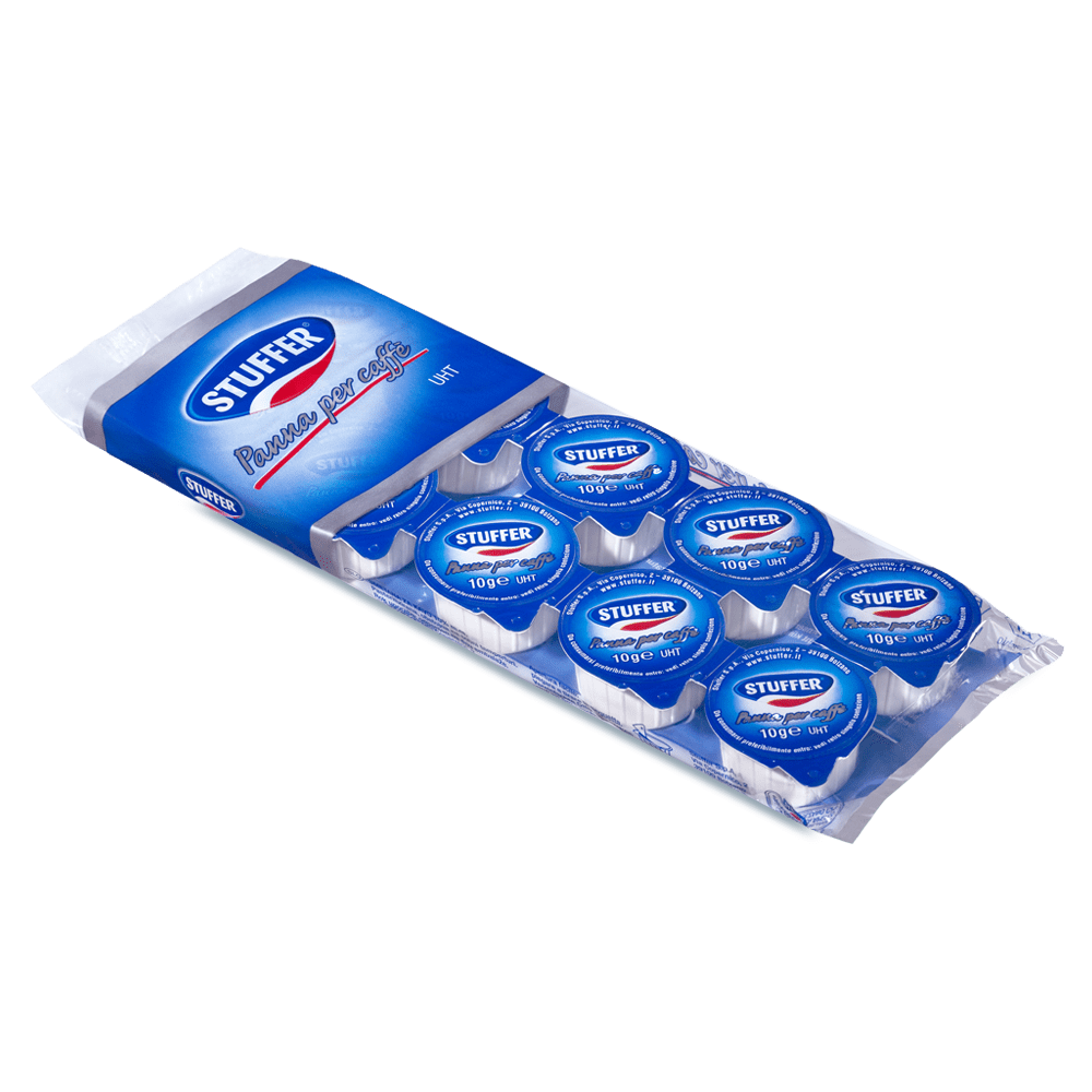 stuffer categorie latte panna uht panna monodose per caffe gr 10 x 10 stuffer 0