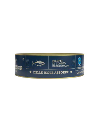 excelsior categorie conserve tonno filetti di tonno delle azzorre evo latta gr 1800 excelsior deluxe 0