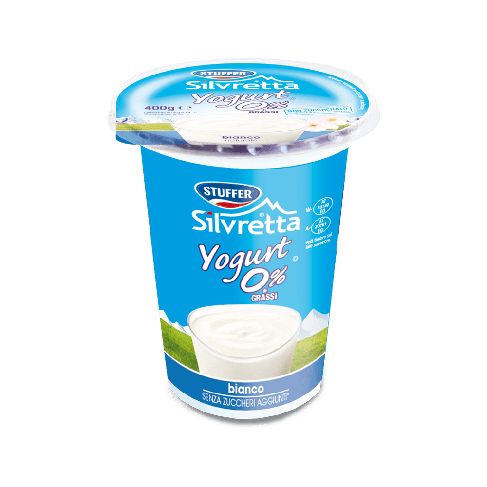 stuffer categorie yogurt magro silvretta yogurt bianco 0 grassi gr 400 stuffer 0