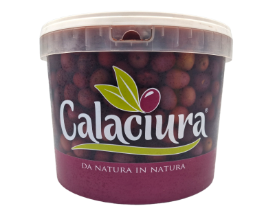 calaciura categorie conserve olive olive nere greche super colossal secchiello kg 5 calaciura 0