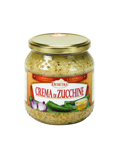 demetra categorie condimenti aceto crema di zucchine vaso vetro gr 540 demetra 0