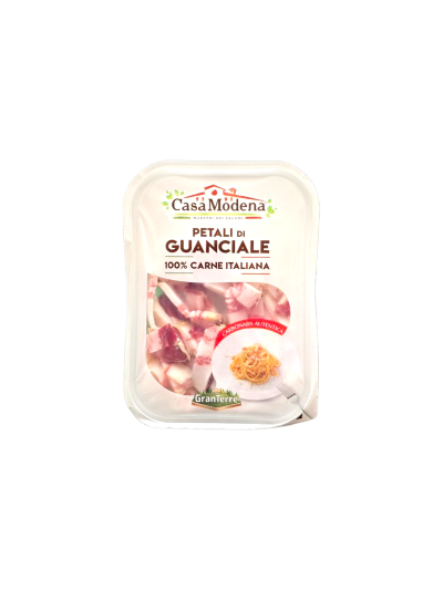 casa modena categorie salumi confezionati guanciale in petali gr 100 casa modena 0