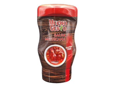 Salsa Messicana Mucho Gusto 300 Gr. Squeezer Top Food