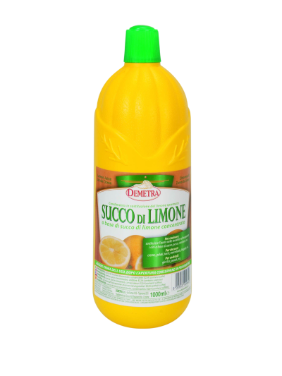 Succo di Limone Bottiglia Ml. 1000 Demetra