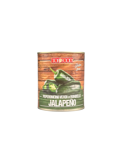 Peperoncini Verdi jalapeno 750 Gr. Latta Top Food