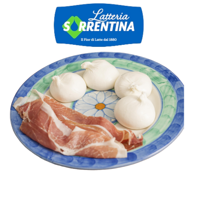 Burrata 50 x 4 Vasc. Gr. 200 Latteria Sorrentina