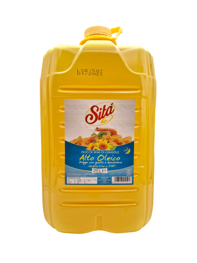 Olio di Semi di Girasole Alto Oleico Tanica Lt. 20 Sita'