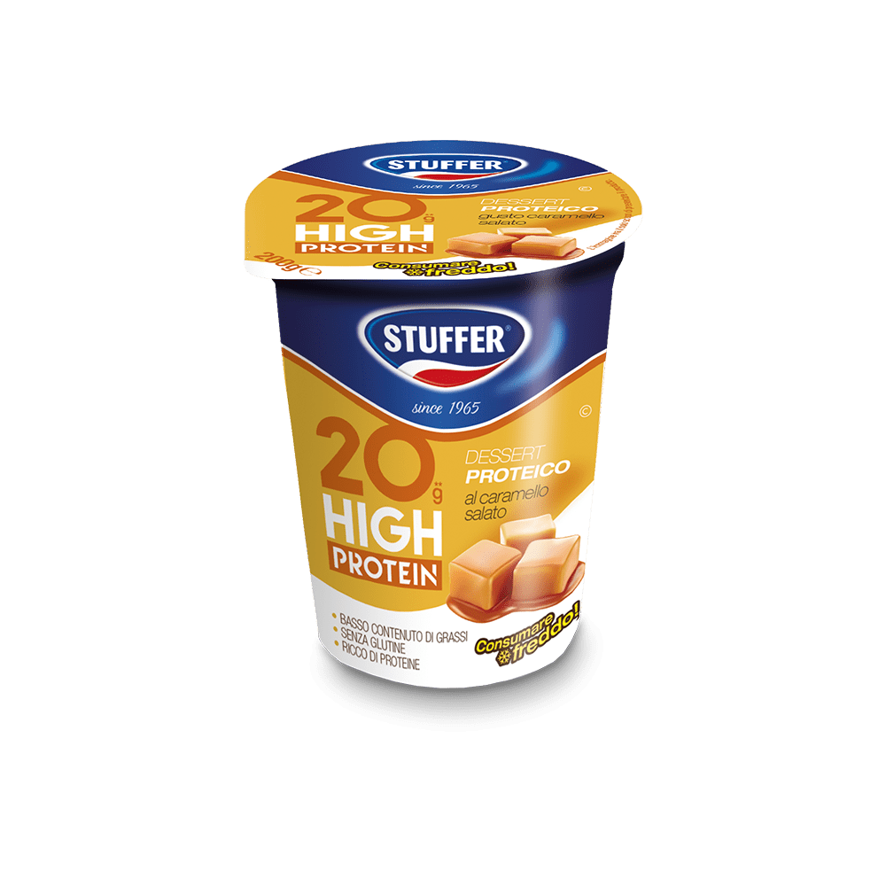 Dessert High Protein Caramello Salato Gr. 200 Stuffer