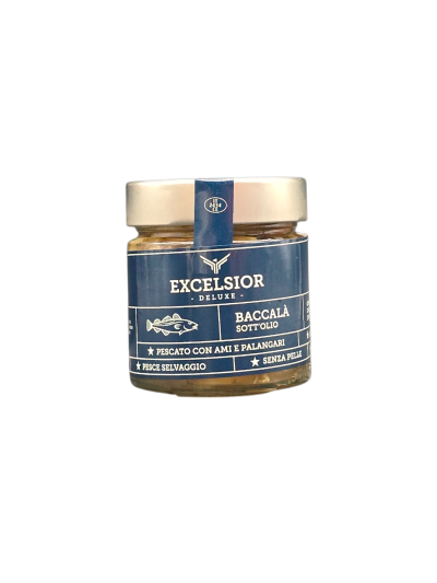 Baccala' Sott'olio Vaso Gr. 200 Excelsior