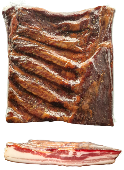 Pancetta Tesa stagionata Affumicata Kofler
