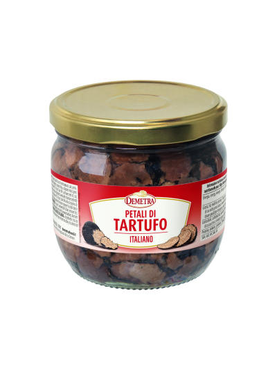 Petali di Tartufo in Olio di Girasole Vaso Vetro Gr. 320 Demetra